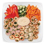 Wraps et crudités